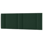 Cabeceira Estofada Iluminação Led Glow Cama Queen Size 160cm