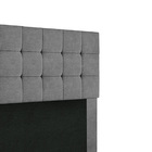 Cabeceira Estofada Julia Casal 140 Cm Para Cama Box Suede Ama