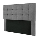 Cabeceira Estofada Julia Casal 140 Cm Para Cama Box Suede Ama