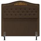 Cabeceira Estofada Kate Casal 140 Cm Para Cama Box Suede Marr