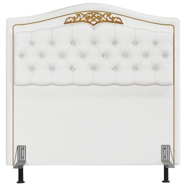Cabeceira Estofada Kate Casal Queen 160 Cm Para Cama Box Sued