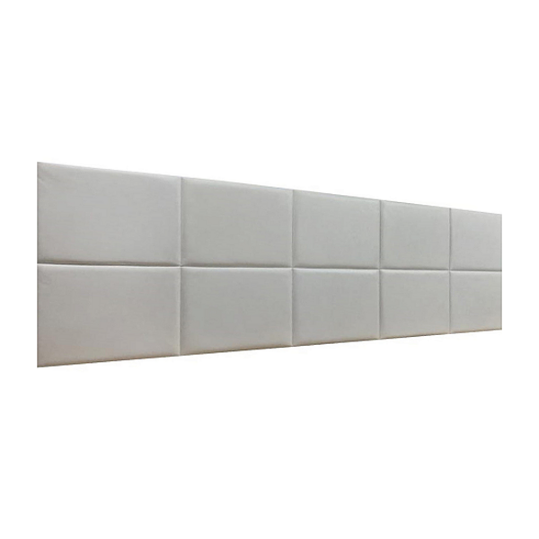 Cabeceira Estofada King 10 Blocos Não É Segredo Courvin Branc