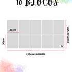 Cabeceira Estofada King 10 Blocos Não É Segredo Courvin Branc