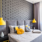 Cabeceira Estofada King 10 Blocos Não É Segredo Suede Amassad