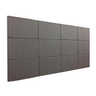 Cabeceira Estofada King 12 Blocos Não É Segredo Linho Cinza 1