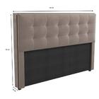 Cabeceira Estofada King 195cm Multimóveis Cr35164