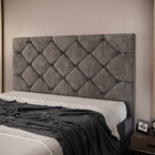 Cabeceira Estofada King 195cm Suede Caribe Js Móveis