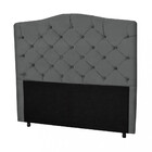 Cabeceira Estofada King 195cm Veludo Atenas Madetal