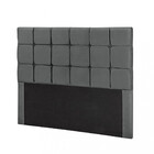 Cabeceira Estofada King 195cm Veludo Barcelona Madetal