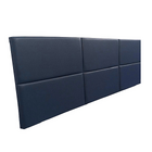 Cabeceira Estofada King 6 Blocos Não É Segredo Courvin Azul M