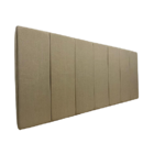 Cabeceira Estofada King 7 Blocos Não É Segredo Linho Bege 195