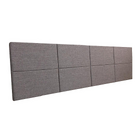 Cabeceira Estofada King 8 Blocos Não É Segredo Veludo Austin