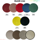 Cabeceira Estofada King 9 Blocos Não É Segredo Suede Liso Beg