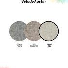 Cabeceira Estofada King 9 Blocos Não É Segredo Veludo Austin