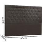 Cabeceira Estofada King Porto 1,95cm Suede