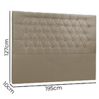 Cabeceira Estofada King Porto 1,95cm Suede