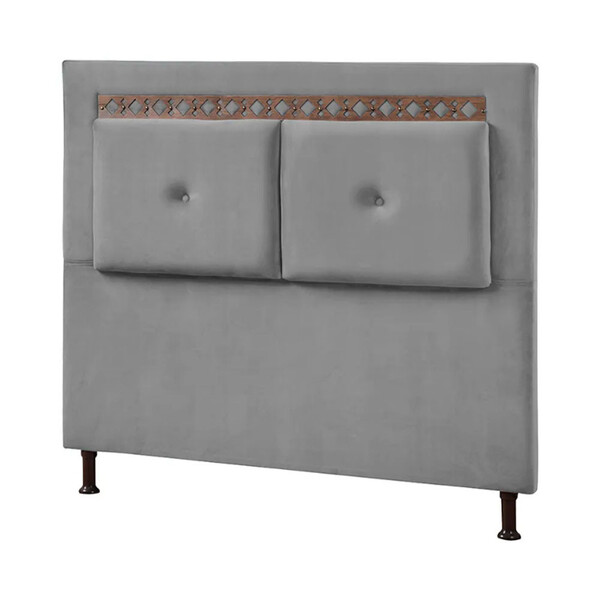 Cabeceira Estofada King Size Toronto Veludo 1,95 Star Confort