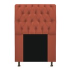 Cabeceira Estofada Lady 100 Cm Solteiro Com Capitonê Suede Te