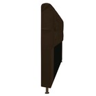 Cabeceira Estofada Lady 140 Cm Casal Com Capitonê  Suede Marr