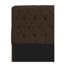 Cabeceira Estofada Lady 140 Cm Casal Com Capitonê Corano - Am