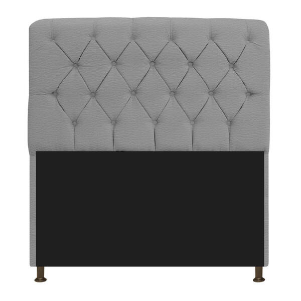 Cabeceira Estofada Lady 160 Cm Queen Size Com Capitonê Corano