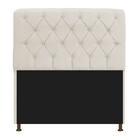 Cabeceira Estofada Lady 160 Cm Queen Size Com Capitonê Corano