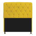 Cabeceira Estofada Lady 160 Cm Queen Size Com Capitonê Suede