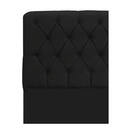 Cabeceira Estofada Lady 160 Cm Queen Size Com Capitonê Suede