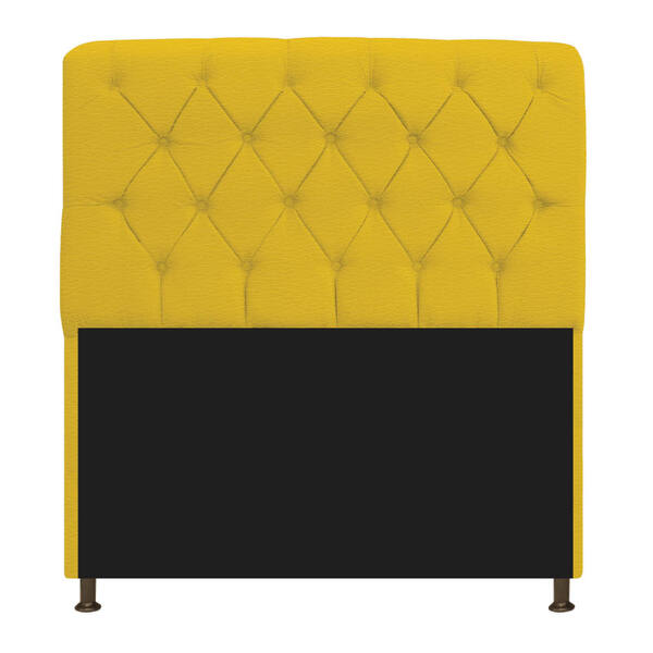 Cabeceira Estofada Lady 195 Cm King Size Com Capitonê Corano