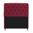 Cabeceira Estofada Lady 195 Cm King Size Com Capitonê Suede -