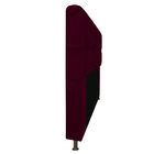 Cabeceira Estofada Lady 195 Cm King Size Com Capitonê Suede B