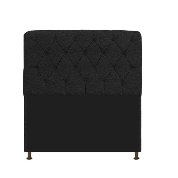 Cabeceira Estofada Lady 90 Cm Solteiro Com Capitonê Corano -