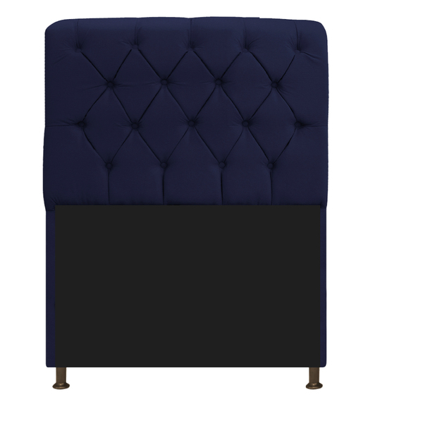 Cabeceira Estofada Lady 90 Cm Solteiro Com Capitonê Corano -