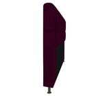 Cabeceira Estofada Lady Com Strass 140 Cm Casal Size Suede -