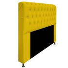 Cabeceira Estofada Lady Com Strass 195 Cm King Size Corano -