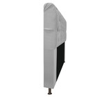 Cabeceira Estofada Lady Com Strass 195 Cm King Size Suede - A