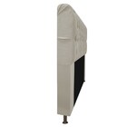 Cabeceira Estofada Lady Com Strass 90 Cm Solteiro Size Suede