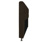 Cabeceira Estofada Lady Com Strass 90 Cm Solteiro Size Suede