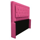 Cabeceira Estofada Laguna 140 Cm Casal Com Capitonê Corano Pi