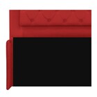 Cabeceira Estofada Laguna 140 Cm Casal Com Capitonê Corano Ve