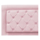 Cabeceira Estofada Laguna 160 Cm Queen Size Com Capitonê Cora