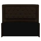 Cabeceira Estofada Laguna 190 Cm King Size Com Capitonê Coran