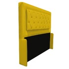 Cabeceira Estofada Laguna 190 Cm King Size Com Capitonê Coran