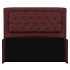 Cabeceira Estofada Laguna 193 Cm King Size Com Capitonê Coran