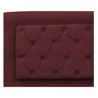 Cabeceira Estofada Laguna 193 Cm King Size Com Capitonê Coran