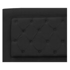 Cabeceira Estofada Laguna 193 Cm King Size Com Capitonê Coran