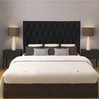 Cabeceira Estofada Lara Casal 140 Cm Para Cama Box Suede Esco