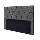 Cabeceira Estofada Leila Casal King Size 195 Cm Para Cama Box