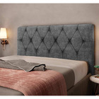 Cabeceira Estofada Leila Casal King Size 195 Cm Para Cama Box