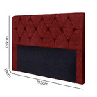 Cabeceira Estofada Leila Casal King Size 195 Cm Para Cama Box